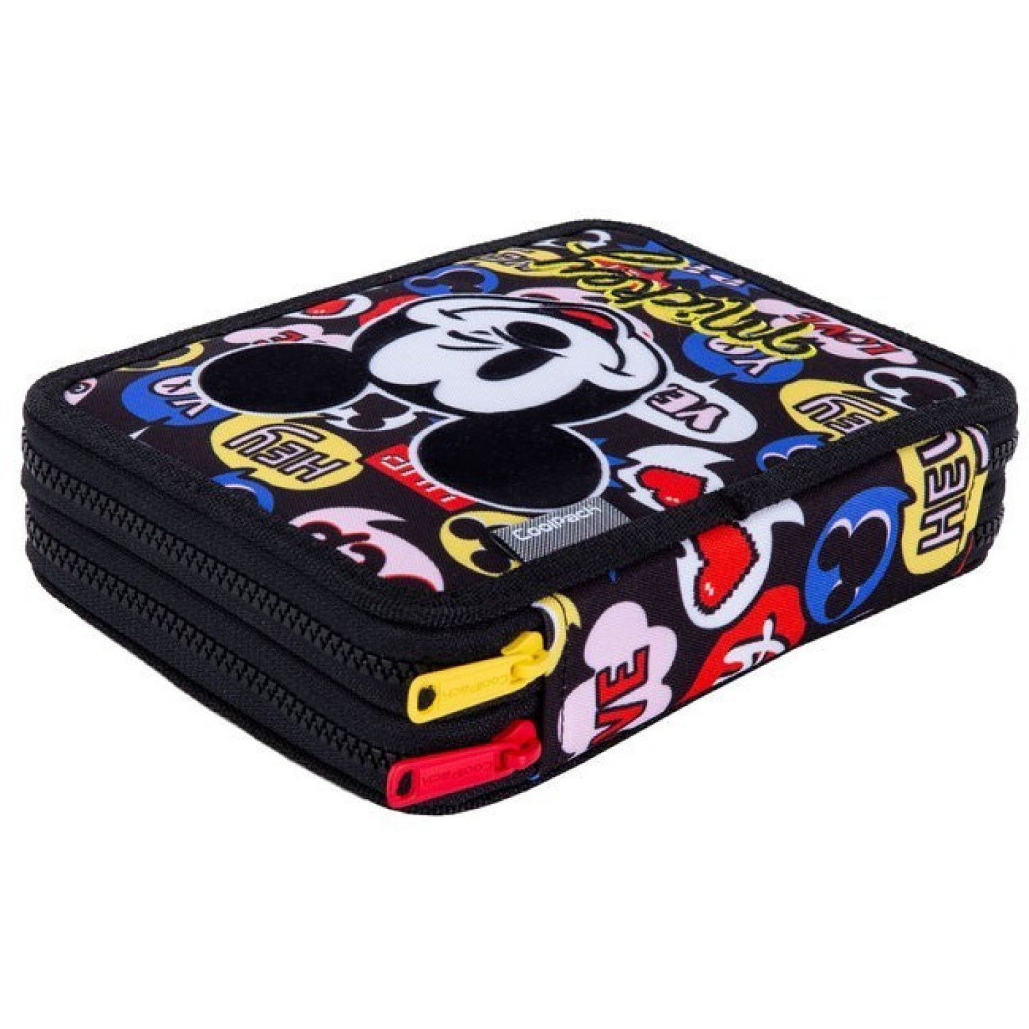 Несесер Mickey Mouse Jumper XL, пълен, с два ципа