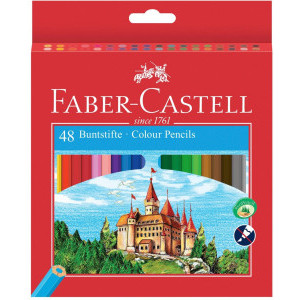 Цветни моливи Faber-castell, 48 цвята