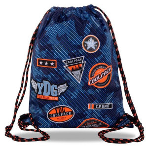 Торба за спорт Coolpack Sprint Badges B`Navy