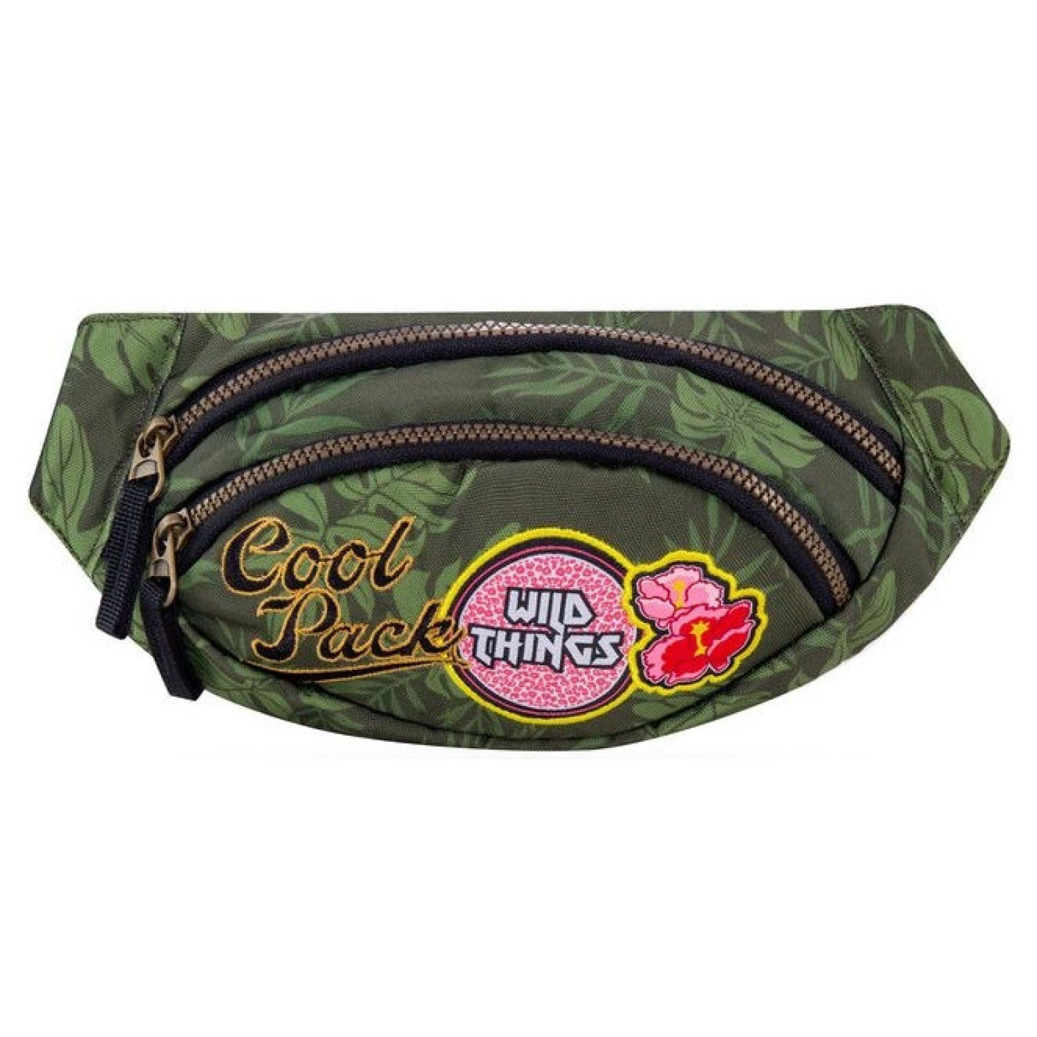 Чанта Coolpack Albany Badges G`Green, за кръст
