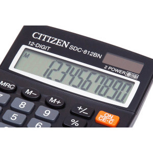 Калкулатор Citizen SDC-812, 12 разряда
