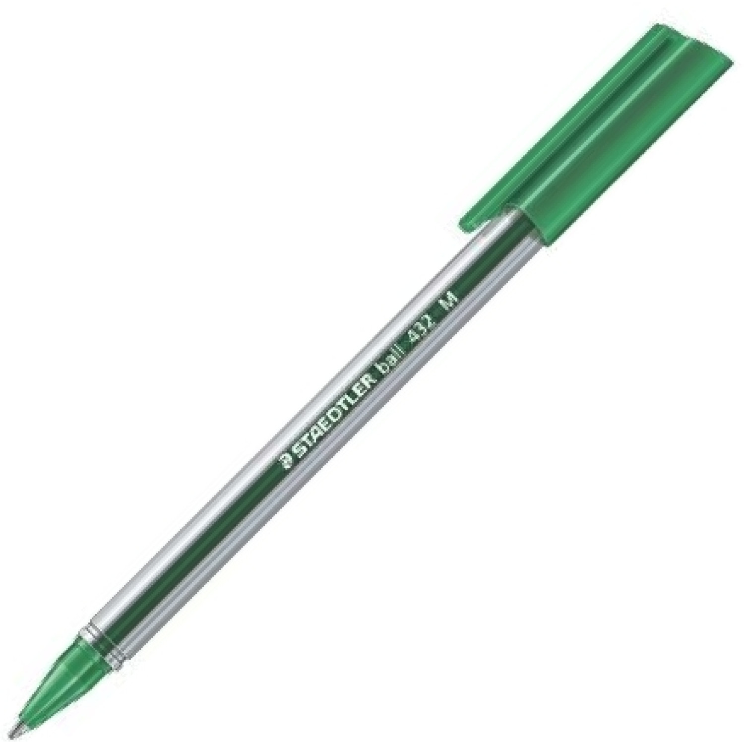 Химикалка Staedtler 432 M, зелена