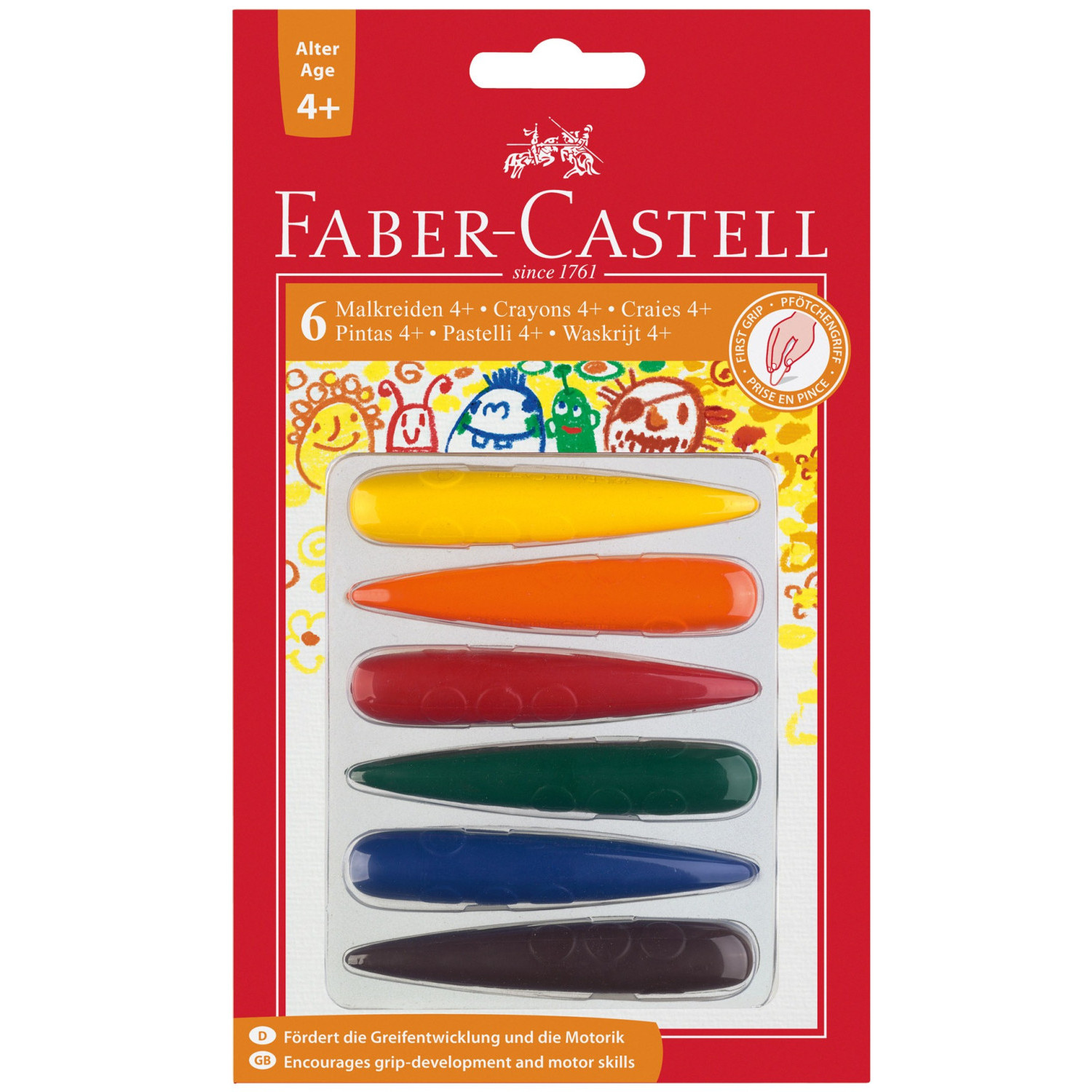 Пастели Faber-castell Finger 4+