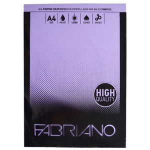 Цветна хартия Fabriano А4, виолетова