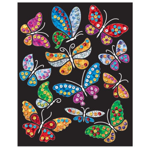 Изкуство с фолио и пайети "Пеперуди", 1311