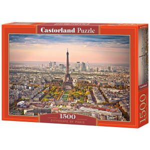 Пъзел Castorland Градски пейзаж на Париж, 1500 елемента, C-151837