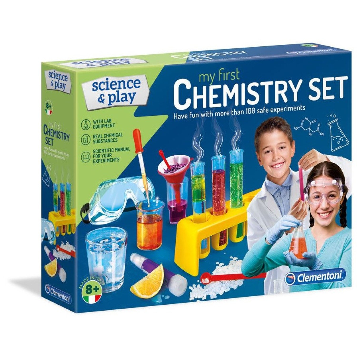 Моята Първа Clementoni Science Play Химическа Лаборатория, 61897