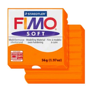 Полимерна глина Staedtler Fimo Soft,56 g мандарина 42