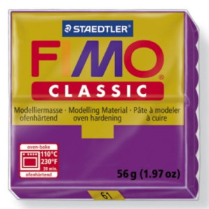 Полимерна глина Staedtler Fimo Classic,56 g виолетов 61