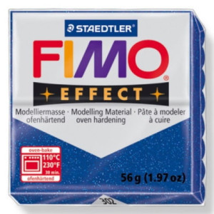 Полимерна глина Staedtler Fimo Effect,56 g лъскаво син 302