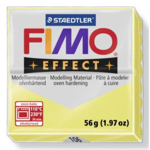 Полимерна глина Staedtler Fimo Effect,56 g кварцово жълт 106