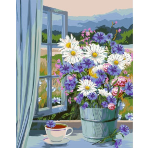 Рисуване по номера Altai Bouquet, с подрамка, 40х50 см.