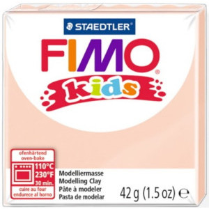 Полимерна глина Staedtler Fimo Kids, 42 g телесен 43