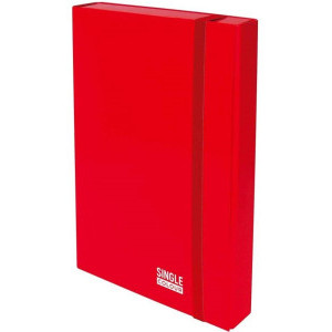 Кутия с ластик Spree 250х350х50 червена, картон