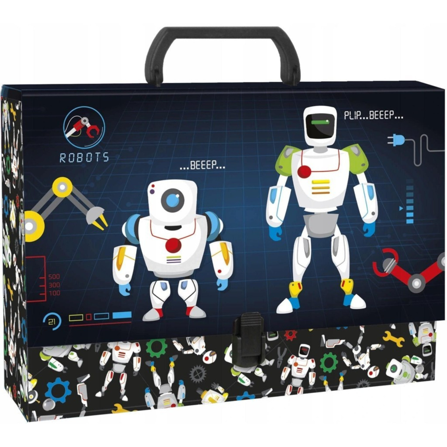Чанта с дръжка Robots XXL