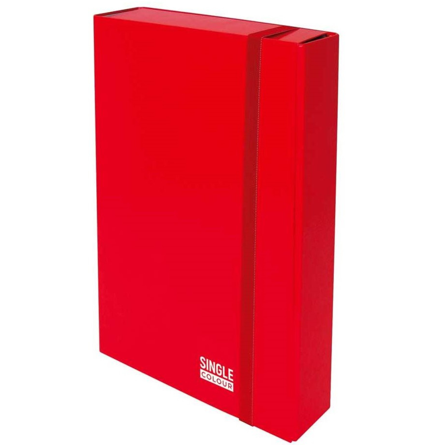 Кутия с ластик Spree, 250х350х70, червен