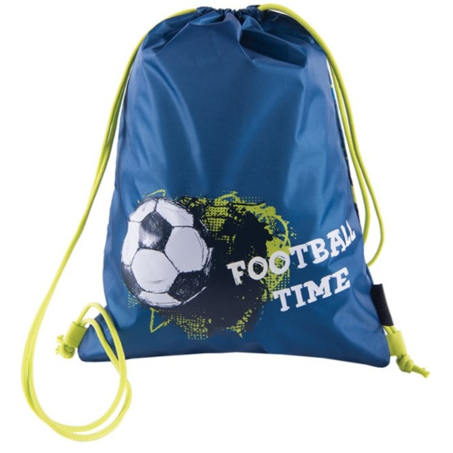 Торба за спорт Pulse Football Time, синьо-зелена