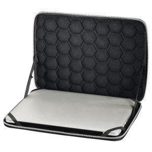 Универсален калъф за лаптоп HAMA Protection, до 36 см  (14.1"),  удароустойчив, пластмасов, Черен