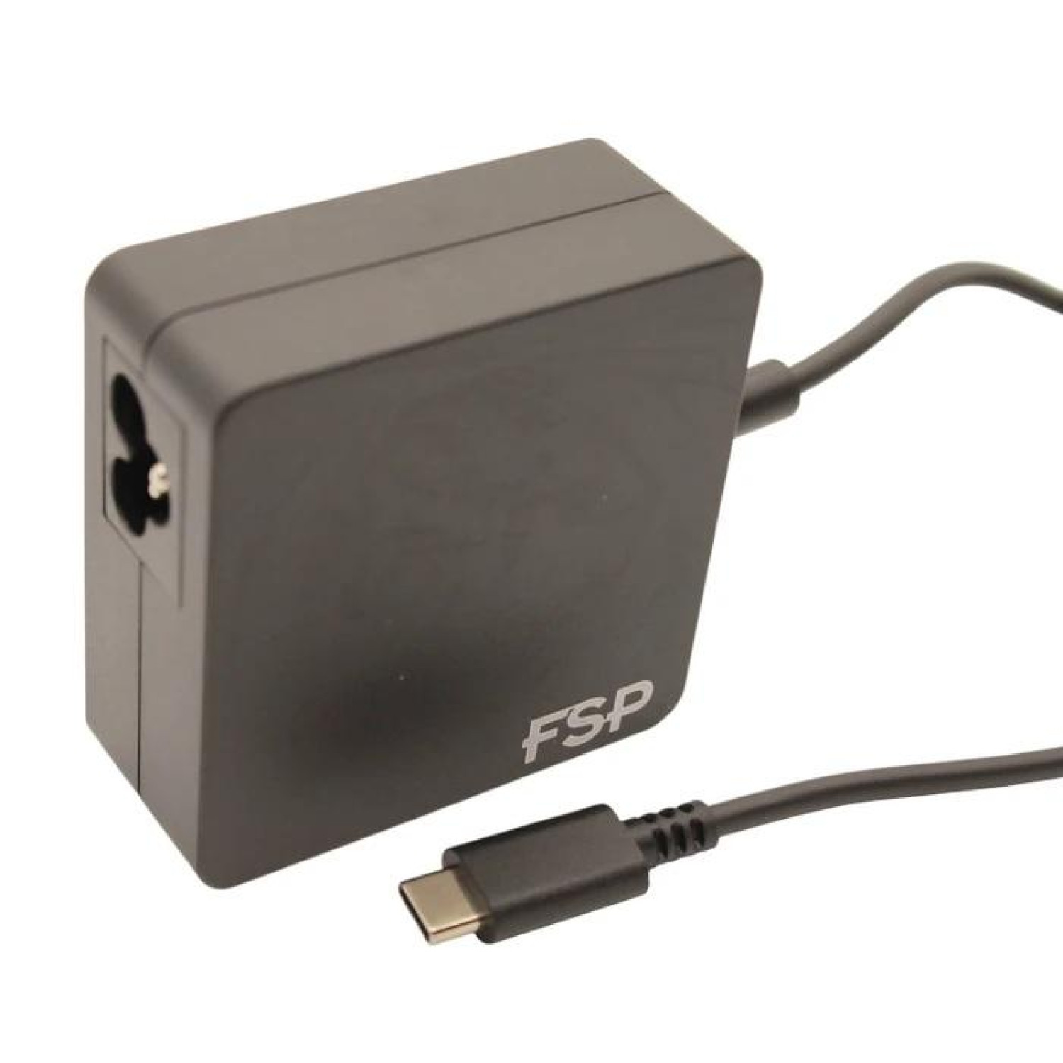 Универсално захранване(зарядно) за лаптоп FSP NB 65W, USB Type-C, Черен