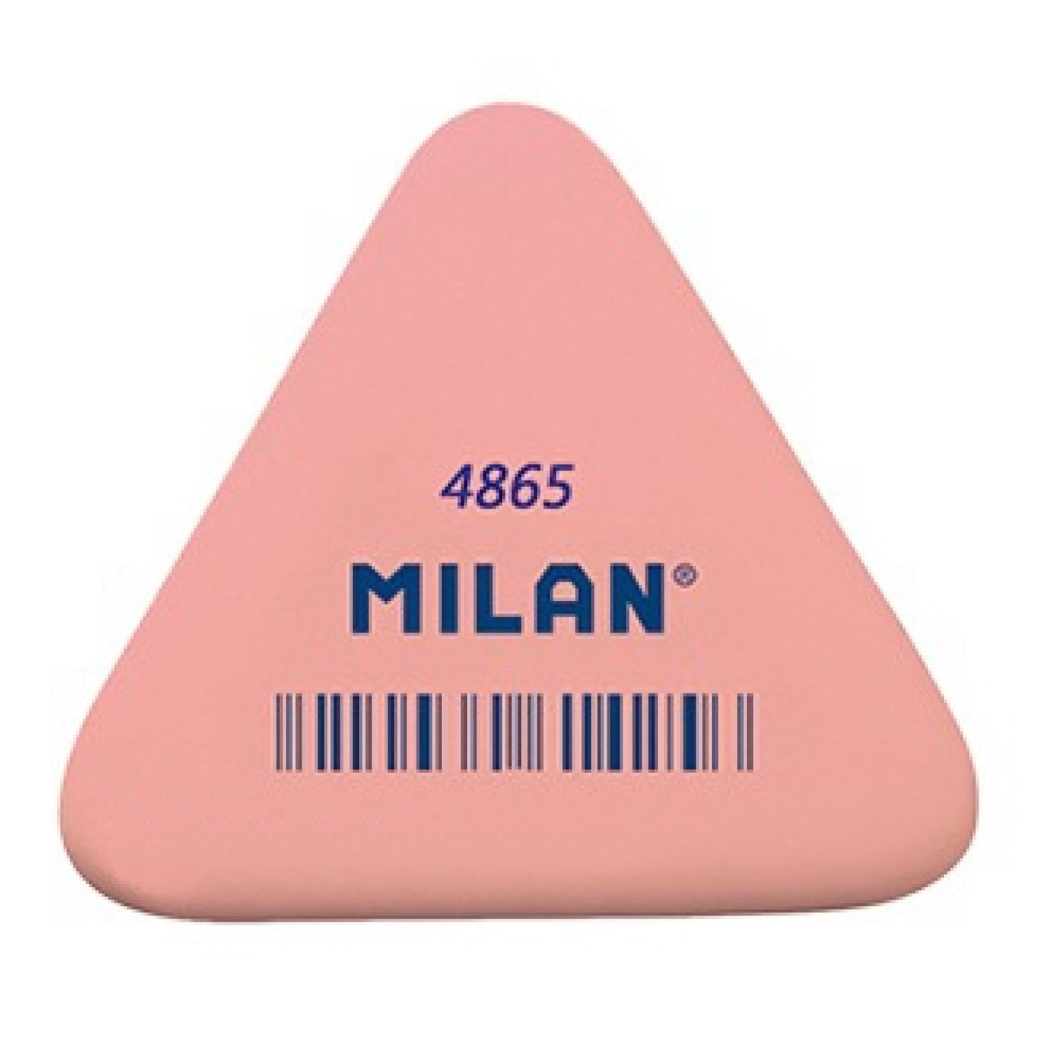 Гума Milan хлебна, триъгълна тънка, малка, цветна