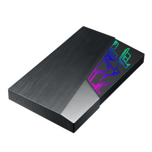 Външен хард диск ASUS FX HDD 1TB USB3.1 Gen1 256-bit AES Encryption Aura Sync RGB