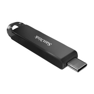 USB памет SanDisk Ultra, USB-C, 64GB, Черен