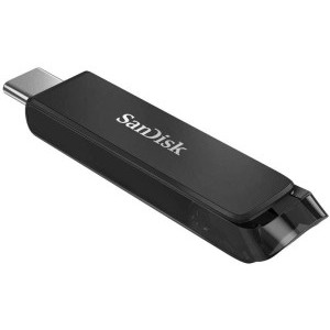 USB памет SanDisk Ultra, USB-C, 256GB, Черен