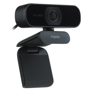 Уеб камера Rapoo XW180, микрофон, HD 1080p, 30 fps, Черен