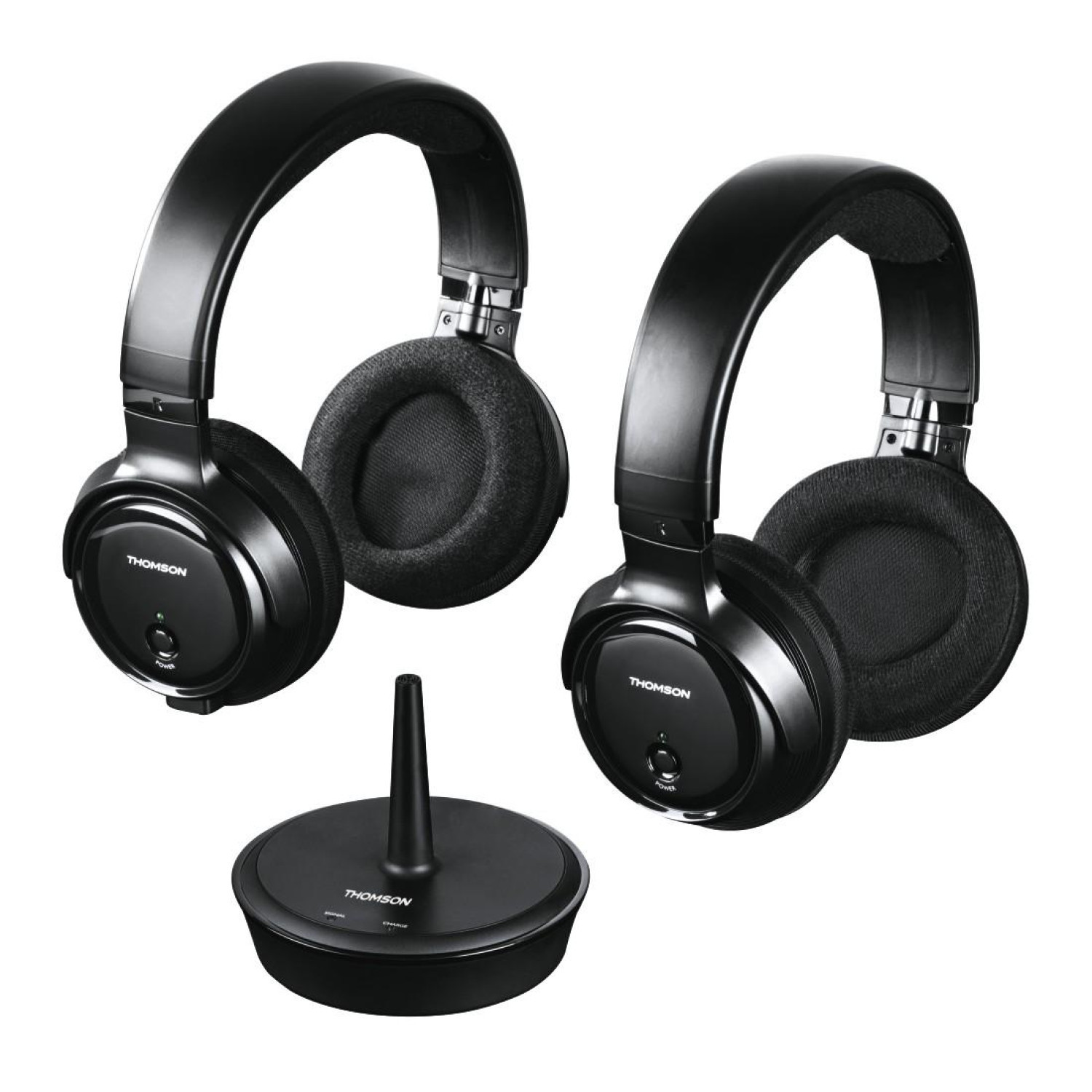 Комплект безжични слушалки HAMA Thomson WHP3203, черен