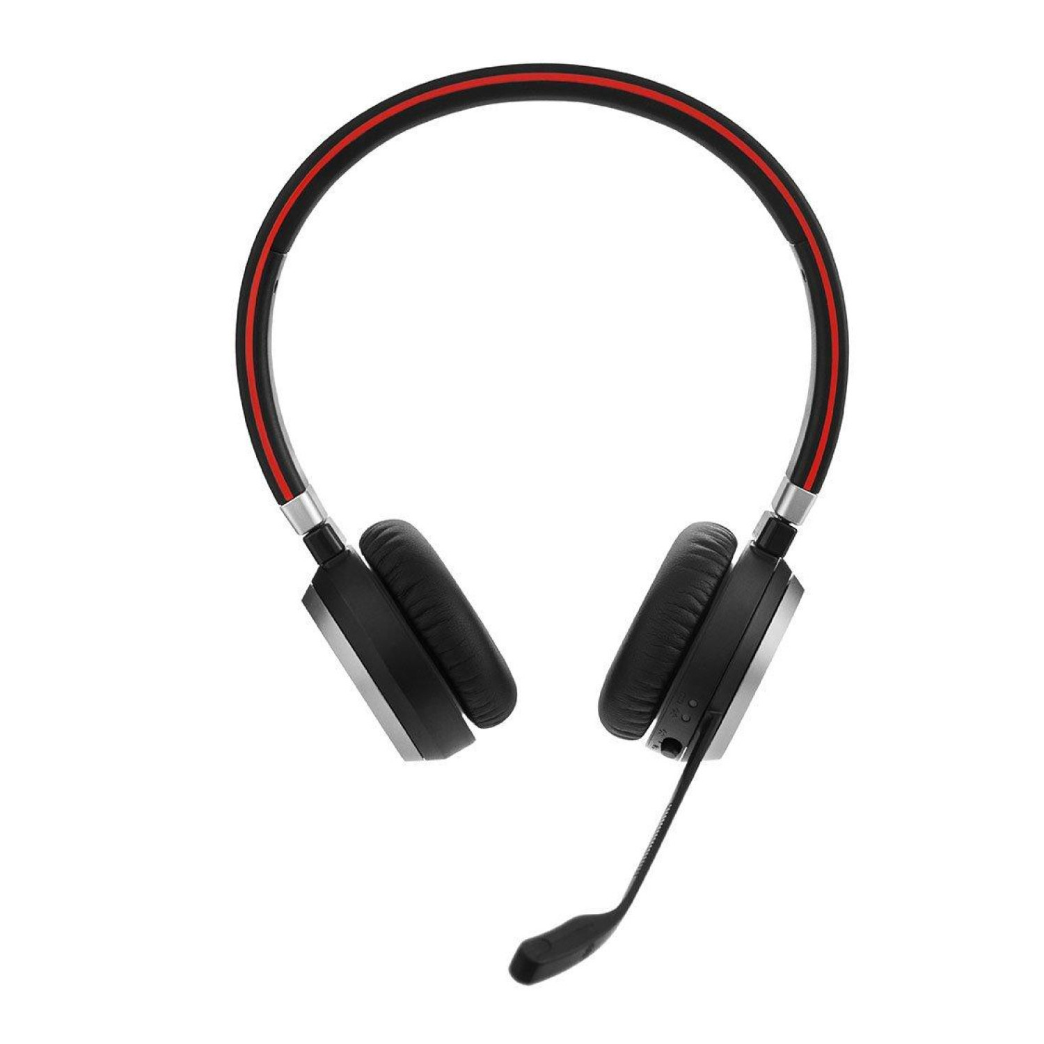 Слушалки Jabra Evolve 65 UC Stereo, Микрофон, Черни 