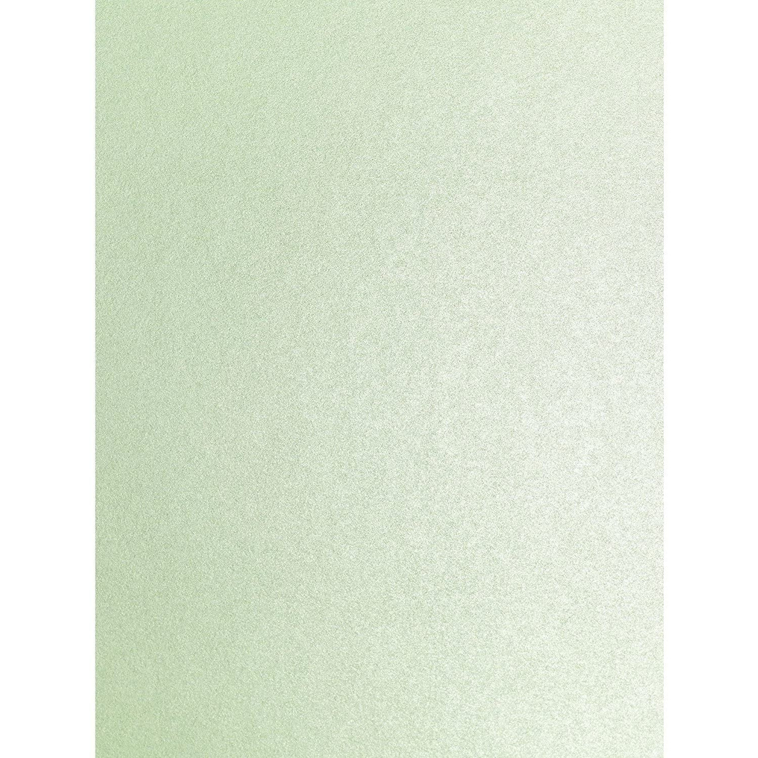 Перлен картон А4, 250 гр, ментово зелен