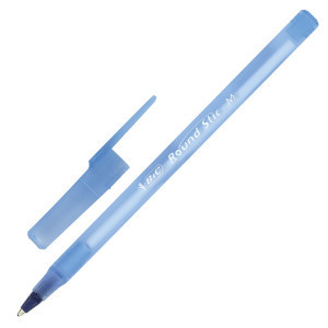 Химикалка BIC Round Stick, синя, 1.0 мм