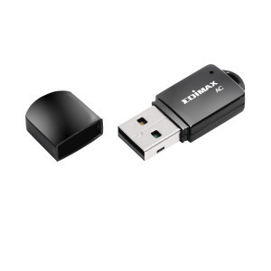 Нано адаптер EDIMAX EW-7811UTC, USB, Realtek, 2.4Ghz/5GHz, 802.11a/n/g/b