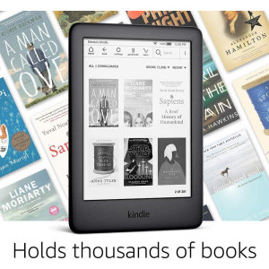 eBook четец Kindle 2019, 6", 8GB, WiFi, 10 генерация, Черен