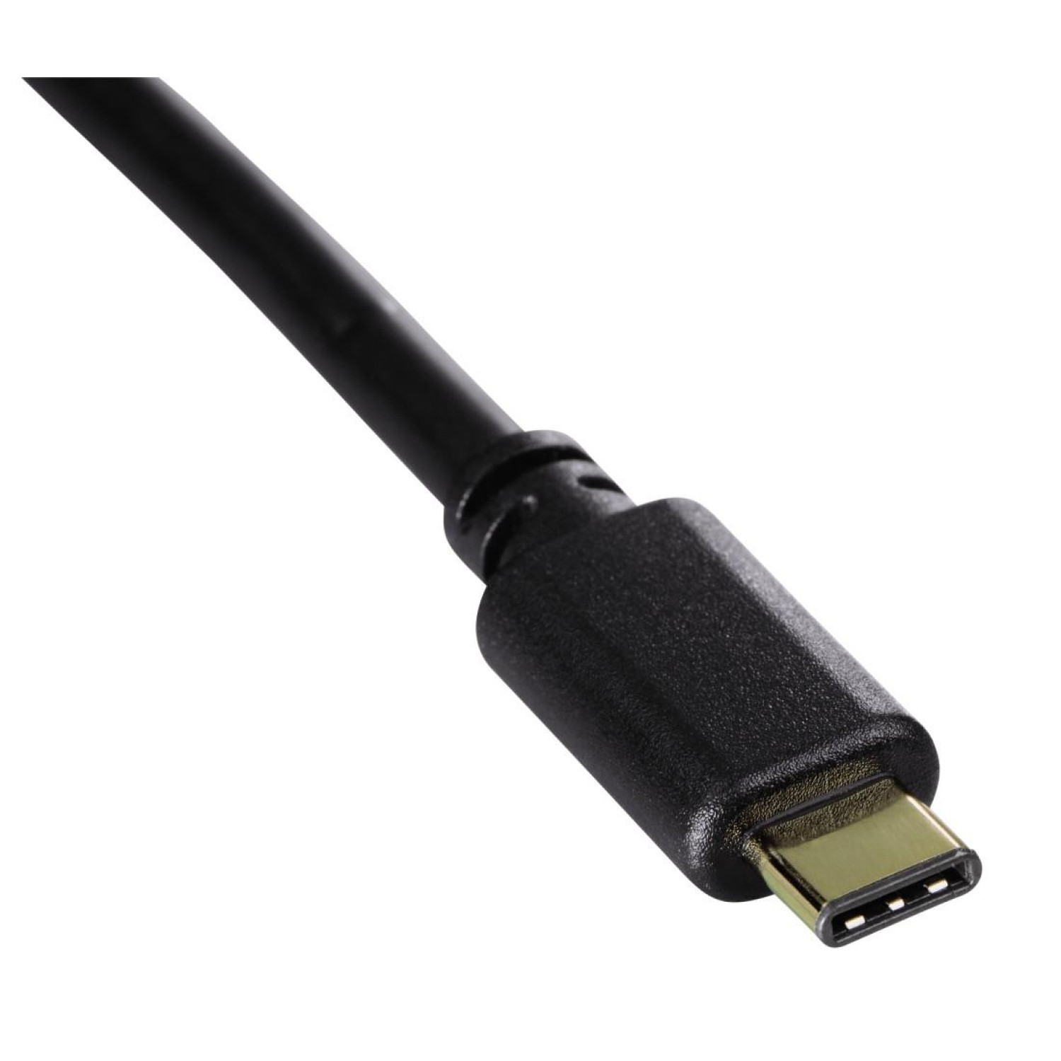 Кабел HAMA 135713 USB-C мъжко -  micro USB B мъжко, 480Mbit/s, 0.75 м., Черен