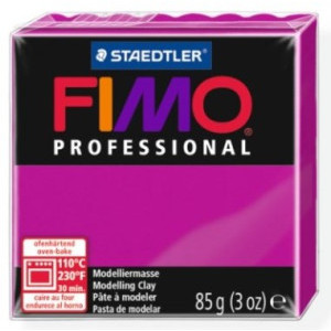 Полимерна глина Staedtler Fimo Professional, 85g, магента 210