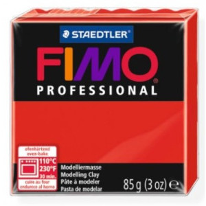 Полимерна глина Staedtler Fimo Professional, 85g, червен 200