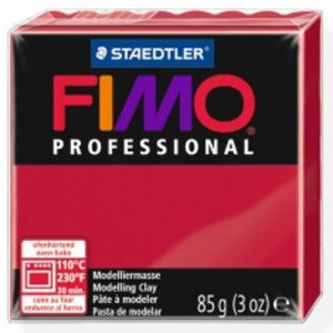 Полимерна глина Staedtler Fimo Professional, 85g, кармин 29