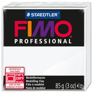 Полимерна глина Staedtler Fimo Professional, 85g, сив 80