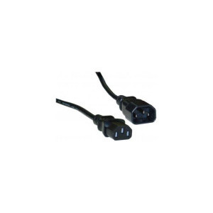 Удължителен захранващ кабел Estillo, 3 pin, Черен
