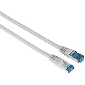 Мрежов пач кабел HAMA F/UTP, CAT 6, RJ-45 - RJ-45, 1Gbit/s, 1.5 m, Сив, Булк