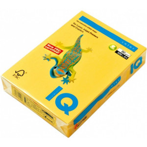 Копирна хартия IQ GO22, А4 златно-жълто