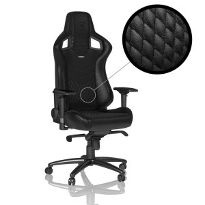 Геймърски стол noblechairs EPIC Real Leather, Black
