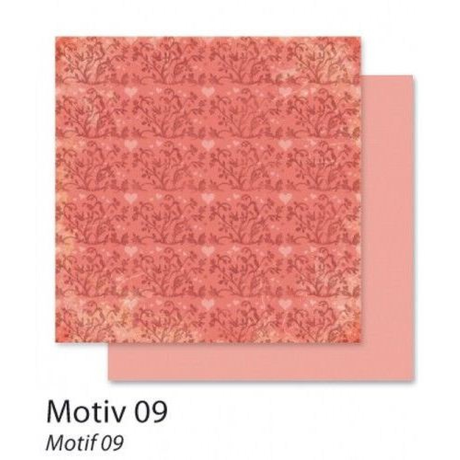 Дизайнерска хартия мотив Романтика, 30,5х30,5 см, 10309