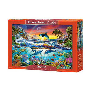 Пъзел Castorland Райско заливче, 3000 елемента, C-300396-2