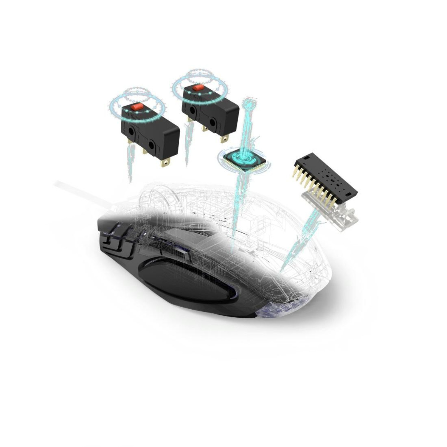 Геймърска мишка Hama uRage Reaper Ess, Оптична, USB