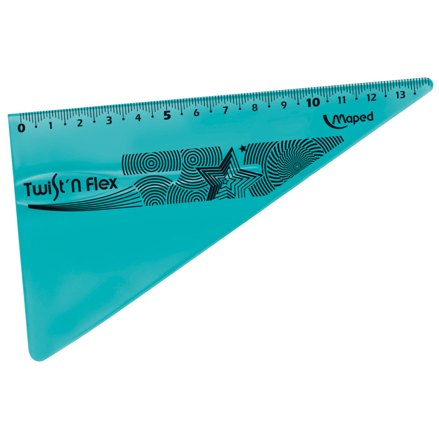 Триъгълник Maped Twistn Flex, 60 градуса, 15 см.
