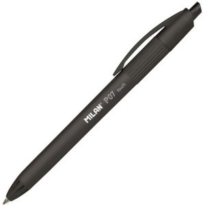 Химикалка Milan P07 Touch, 0,7 мм., черна, 69225