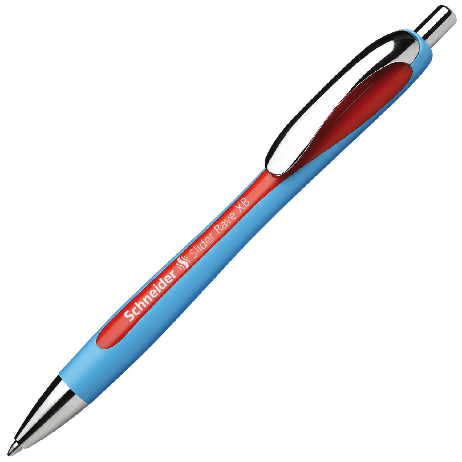 Химикалка Schneider Slider Rave, автоматичен, червена, 132502