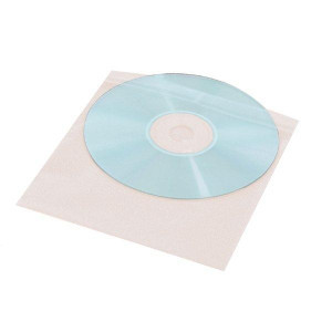 Хартиени пликчета за CD 100 бр. комплект ESTILLO, бял